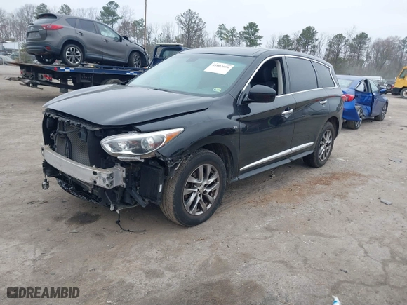 2014 Infiniti QX60 with VIN 5N1AL0MM4EC532717, listed as a IAAI auction lot 41803690 with 117,972 mi miles. Bid and sale history available at carsss.com. Image 17.
