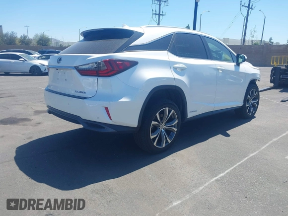 2017 Lexus RX with VIN 2T2BGMCAXHC015814, listed as a IAAI auction lot 41786141 with 96,418 mi miles. Bid and sale history available at carsss.com. Image 4.