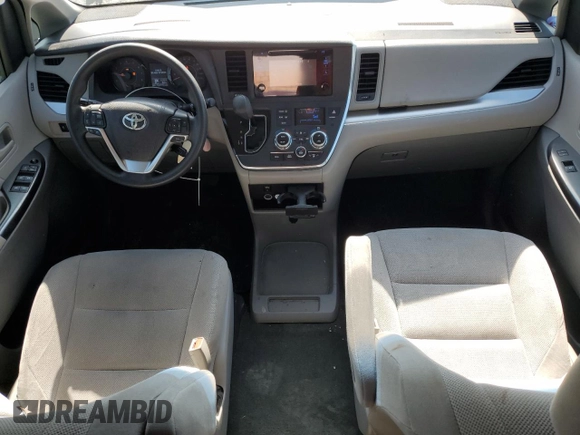 2017 Toyota Sienna L with VIN 5TDZZ3DC3HS874905, listed as a Copart auction lot 60142805 with 144,996 mi miles and Salvage title. Bid and sale history available at DreamBid. Image 8.