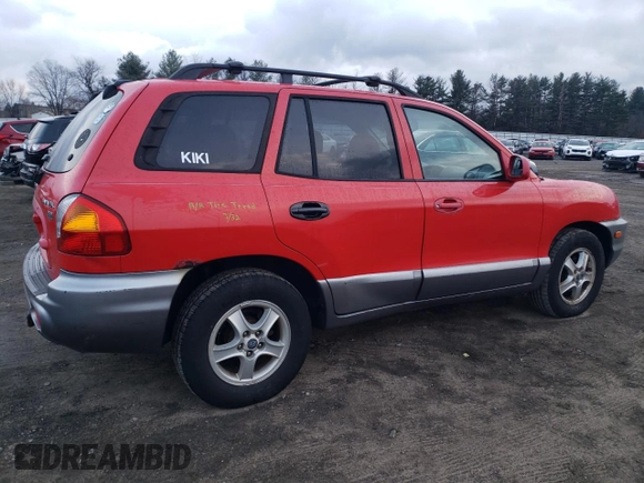 2003 Hyundai Santa Fe GLS with VIN KM8SC13E63U474203, listed as a Copart auction lot 87292474 with 219,660 mi miles and Salvage Title. Bid and sale history available at carsss.com. Image 3.