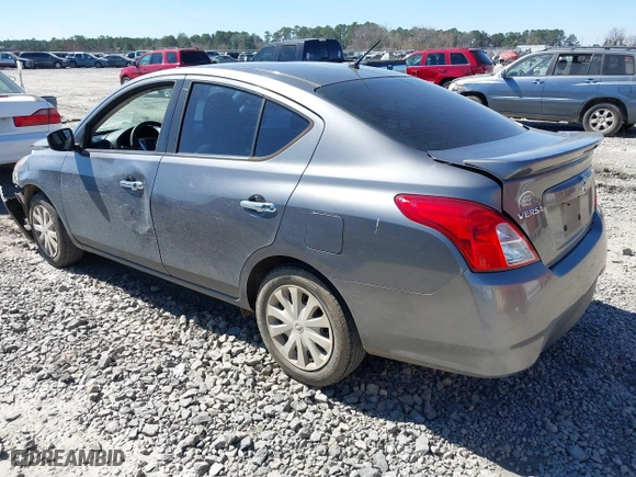2019 Nissan Versa Sedan SV with VIN 3N1CN7AP0KL831378, listed as a IAAI auction lot 41694099 with 148,841 mi miles. Bid and sale history available at carsss.com. Image 3.