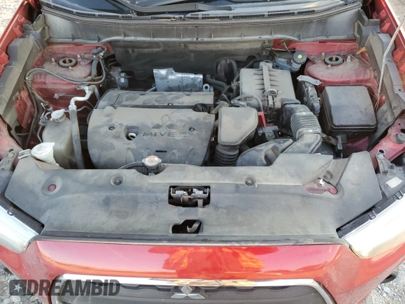 2015 Mitsubishi Outlander Sport 2.4 ES with VIN 4A4AR3AW7FE027506, listed as a Copart auction lot 82420494 with 145,445 mi miles and Salvage Title. Bid and sale history available at carsss.com. Image 12.