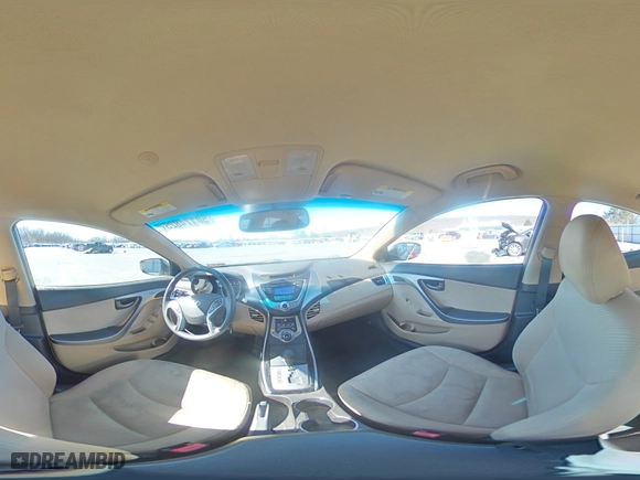 2013 Hyundai Elantra GLS PZEV with VIN 5NPDH4AE8DH183250, listed as a Copart auction lot 50174825 with 89,962 mi miles and Salvage Title. Bid and sale history available at carsss.com. Image 13.