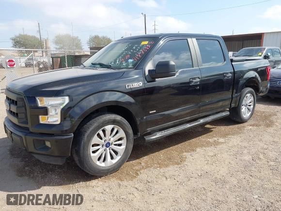 2016 Ford F-150 XL with VIN 1FTEW1CP0GKF64555, listed as a IAAI auction lot 41878823 with 160,436 mi miles and . Bid and sale history available at carsss.com. Image 17.