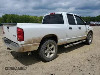 2008 Dodge 1500 SLT with VIN 1D7HU18258S592181, listed as a Copart auction lot 52978915 with 123,303 mi miles and Salvage Title. Bid and sale history available at DreamBid. Image 3.
