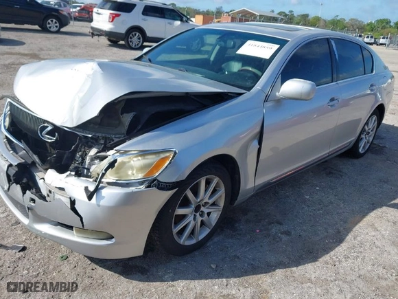 2006 Lexus GS 300 with VIN JTHBH96S365025922, listed as a IAAI auction lot 41844859 with 1 mi miles. Bid and sale history available at carsss.com. Image 2.
