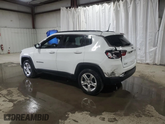 2023 Jeep Compass Latitude with VIN 3C4NJDBNXPT561788, listed as a Copart auction lot 53894225 with 34,253 mi miles and Clean Title. Bid and sale history available at DreamBid. Image 2.