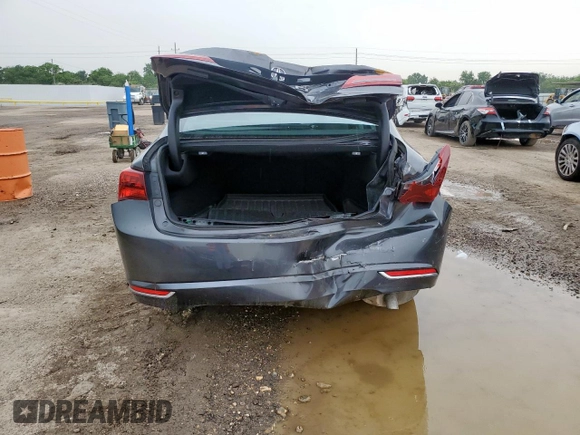 2015 Acura TLX V6 with VIN 19UUB2F32FA012244, listed as a Copart auction lot 59085705 with 110,331 mi miles and Salvage title. Bid and sale history available at DreamBid. Image 6.