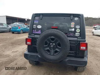 2018 Jeep Wrangler Sport S with VIN 1C4GJXAG0JW224562, listed as a IAAI auction lot 41327316 with 68,761 mi miles and . Bid and sale history available at DreamBid. Image 16.