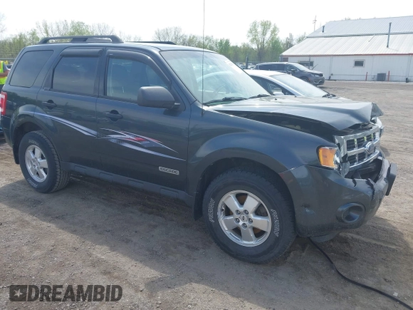 2008 Ford Escape XLS with VIN 1FMCU02Z68KA57599, listed as a IAAI auction lot 42128361 with 140,003 mi miles and . Bid and sale history available at DreamBid. Image 1.