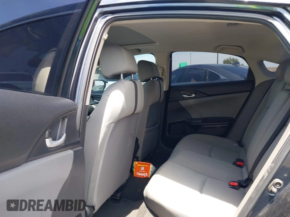 2017 Honda Civic EX-T with VIN 2HGFC1F36HH640361, listed as a IAAI auction lot 42161823 with 73,780 mi miles. Bid and sale history available at carsss.com. Image 8.