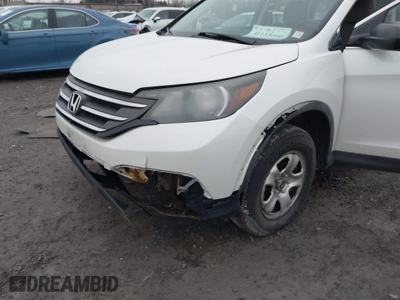 2014 Honda CR-V LX with VIN 5J6RM4H30EL114694, listed as a IAAI auction lot 41123860 with 153,896 mi miles. Bid and sale history available at carsss.com. Image 6.