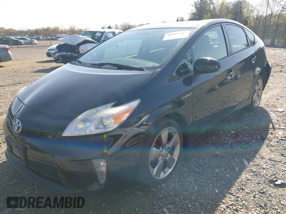 2013 Toyota Prius One with VIN JTDKN3DU7D5590828, listed as a IAAI auction lot 41892483 with 100,925 mi miles. Bid and sale history available at carsss.com. Image 17.