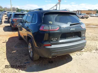 2021 Jeep Cherokee Latitude Lux with VIN 1C4PJMMX1MD109611, listed as a IAAI auction lot 41815385 with 76,107 mi miles and . Bid and sale history available at carsss.com. Image 3.