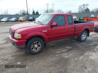 2009 Ford Ranger XLT with VIN 1FTZR45E69PA36126, listed as a IAAI auction lot 41822439 with 160,947 mi miles. Bid and sale history available at carsss.com. Image 2.