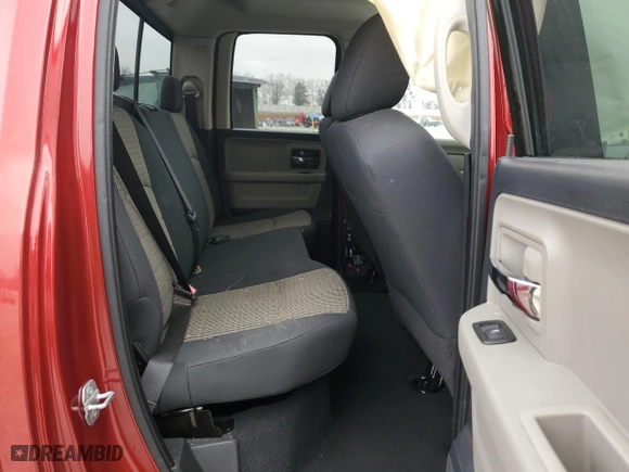 2009 Dodge Ram 1500 SLT with VIN 1D3HB18P69S749642, listed as a Copart auction lot 44343995 with 142,390 mi miles and Salvage Title. Bid and sale history available at carsss.com. Image 10.