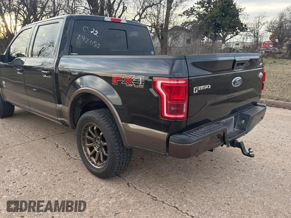 2015 Ford F-150 XLT with VIN 1FTEW1EG3FFA53104, listed as a Copart auction lot 43859665 with 182,930 mi miles and Clean Title. Bid and sale history available at carsss.com. Image 3.