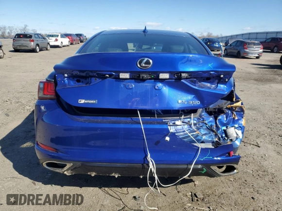 2021 Lexus ES 350 F Sport with VIN 58AGZ1B13MU082793, listed as a Copart auction lot 47101955 with 132,790 mi miles and Salvage title. Bid and sale history available at DreamBid. Image 6.