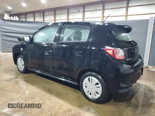 2024 Mitsubishi Mirage ES with VIN ML32AUHJ2RH011352, listed as a Copart auction lot 61589915 with 14,258 mi miles and Clean title. Bid and sale history available at DreamBid. Image 2.