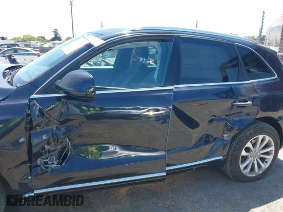 2015 Audi Q5 Premium Plus with VIN WA1LFAFP3FA123360, listed as a IAAI auction lot 42361327 with 90,777 mi miles and . Bid and sale history available at DreamBid. Image 15.