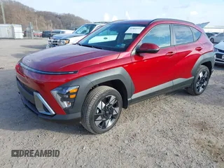 2025 Hyundai Kona SEL with VIN KM8HBCAB9SU214104, listed as a IAAI auction lot 41885571 with 6,031 mi miles. Bid and sale history available at carsss.com. Image 17.