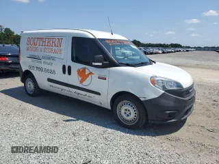 2020 Ram ProMaster City Cargo Tradesman with VIN ZFBHRFAB5L6P29854, listed as a Copart auction lot 68680784 with 66,412 mi miles and Salvage Title. Bid and sale history available at DreamBid. Image 4.