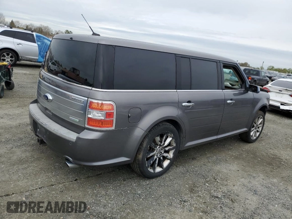 2010 Ford Flex Limited w/Ecoboost with VIN 2FMHK6DT3ABB30452, listed as a Copart auction lot 50104485 with Not Provided miles and Salvage Title. Bid and sale history available at carsss.com. Image 3.