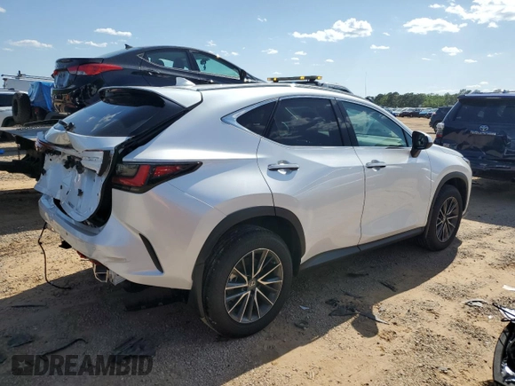 2025 Lexus NX 250 Premium с VIN 2T2GDCAZ6SC016841, выставлен на аукционе Copart как лот 51912325 с пробегом 2 711 миль миль и Списание • Salvage title. История ставок и продаж доступна на DreamBid. Изображение 3.