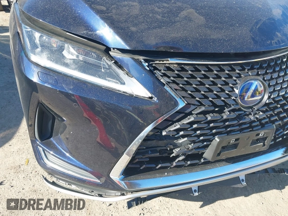 2022 Lexus RX with VIN JTJHGKFAXN2023336, listed as a IAAI auction lot 40967132 with 27,947 mi miles. Bid and sale history available at carsss.com. Image 18.