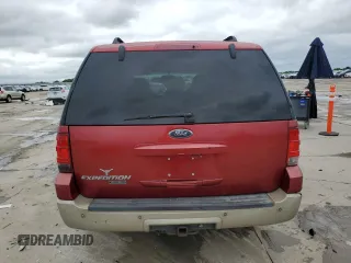 2005 Ford Expedition Eddie Bauer with VIN 1FMFU17585LA11013, listed as a Copart auction lot 55997105 with 156,530 mi miles and Salvage title. Bid and sale history available at DreamBid. Image 6.