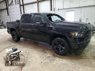 2019 Ram 1500 Big Horn/Lone Star with VIN 1C6SRFFT5KN850741, listed as a Copart auction lot 48044195 with 87,119 mi miles and Salvage Title. Bid and sale history available at carsss.com. Image 4.