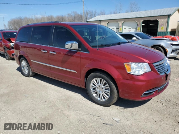 2014 Chrysler Town & Country Limited with VIN 2C4RC1GG6ER338880, listed as a Copart auction lot 50357515 with 110,163 mi miles and Salvage Title. Bid and sale history available at DreamBid. Image 4.