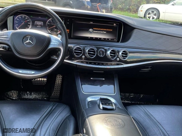 2015 Mercedes-Benz S-Class S 63 AMG with VIN WDDUG7JB6FA151150, listed as a Copart auction lot 83719284 with 104,601 mi miles and Clean Title. Bid and sale history available at carsss.com. Image 9.
