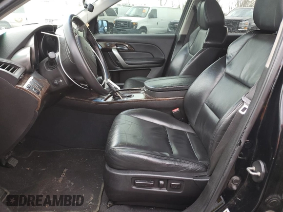 2010 Acura MDX Technology with VIN 2HNYD2H46AH506515, listed as a Copart auction lot 46716135 with 169,426 mi miles and Salvage Title. Bid and sale history available at DreamBid. Image 7.