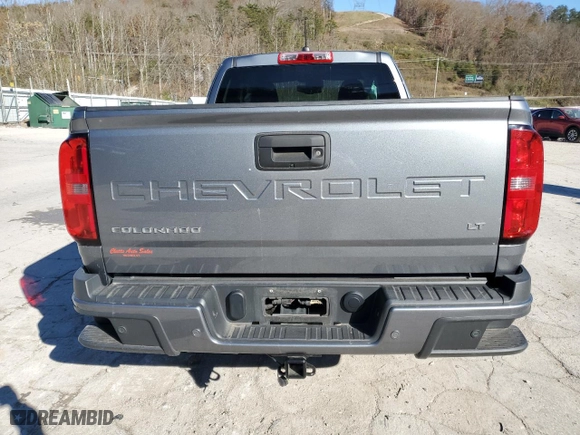 2021 Chevrolet Colorado 2WD LT with VIN 1GCHSCEA1M1278664, listed as a Copart auction lot 79946274 with 43,290 mi miles and Salvage Title. Bid and sale history available at carsss.com. Image 6.