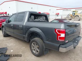 2020 Ford F-150 XL with VIN 1FTEW1C56LKF37157, listed as a IAAI auction lot 41686238 with 52,736 mi miles. Bid and sale history available at carsss.com. Image 3.