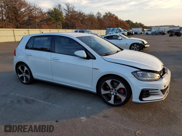 2019 Volkswagen Golf GTI S with VIN 3VW6T7AU0KM000489, listed as a Copart auction lot 78813093 with 63,221 mi miles. Bid and sale history available at carsss.com. Image 4.