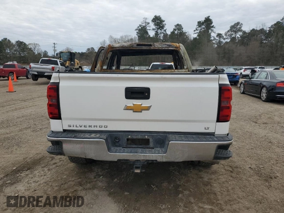 2014 Chevrolet Silverado 1500 LT with VIN 3GCPCREH9EG269254, listed as a Copart auction lot 45862235 with Not Provided miles and Salvage Title. Bid and sale history available at DreamBid. Image 6.