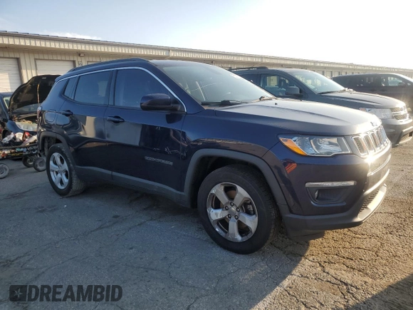 2018 Jeep Compass Latitude z VIN 3C4NJCBB5JT186724, wystawiony jako Copart lot #62260775 z przebiegiem 178 011 mil mil oraz Czysty tytuł • Clean title. Historia ofert i sprzedaży dostępna na DreamBid. Obrazek 4.