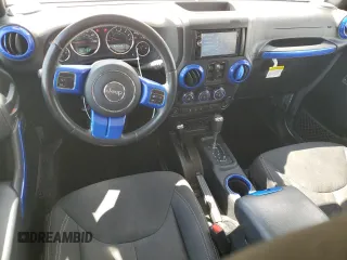 2018 Jeep Wrangler JK Unlimited Sahara with VIN 1C4HJWEG8JL921696, listed as a Copart auction lot 50803695 with 115,729 mi miles and Salvage Title. Bid and sale history available at carsss.com. Image 8.