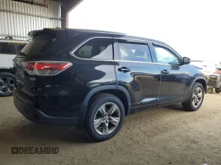 2015 Toyota Highlander Hybrid Limited with VIN 5TDDCRFH1FS008155, listed as a Copart auction lot 41795365 with 103,908 mi miles and Salvage Title. Bid and sale history available at carsss.com. Image 3.