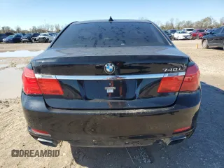 2012 BMW 7 Series 740i with VIN WBAKA4C52CDS99036, listed as a Copart auction lot 88492615 with Not provided miles and Salvage title. Bid and sale history available at DreamBid. Image 6.