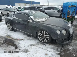 2013 Bentley Continental GT with VIN SCBFT7ZA6DC083298, listed as a Copart auction lot 44535825 with Not Provided miles and Clean Title. Bid and sale history available at DreamBid. Image 4.