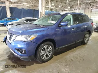 2018 Nissan Pathfinder S with VIN 5N1DR2MM6JC640323, listed as a Copart auction lot 48325605 with 110,515 mi miles and Clean Title. Bid and sale history available at DreamBid. Image 1.