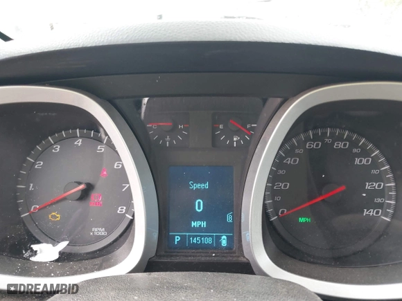 2010 Chevrolet Equinox LT w/1LT with VIN 2CNALDEW6A6413089, listed as a IAAI auction lot 41916521 with 145,108 mi miles. Bid and sale history available at carsss.com. Image 7.