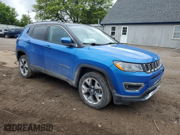 2021 Jeep Compass Limited z VIN 3C4NJDCB9MT535683, wystawiony jako Copart lot #58504285 z przebiegiem 44 738 mil mil oraz Czysty tytuł • Clean title. Historia ofert i sprzedaży dostępna na DreamBid. Obrazek 4.