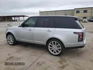 2015 Land Rover Range Rover HSE with VIN SALGS2VF6FA239727, listed as a Copart auction lot 51810815 with 58,551 mi miles and Clean Title. Bid and sale history available at DreamBid. Image 2.