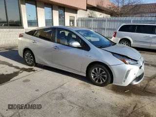 2022 Toyota Prius L Eco with VIN JTDKAMFU7N3170871, listed as a Copart auction lot 49446105 with 29,417 mi miles and Salvage Title. Bid and sale history available at carsss.com. Image 4.