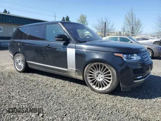 2017 Land Rover Range Rover with VIN SALGS5FE4HA355244, listed as a Copart auction lot 53041715 with 83,872 mi miles and Clean title. Bid and sale history available at DreamBid. Image 4.