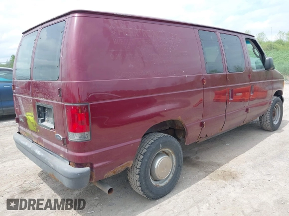 2003 Ford Econoline Cargo z VIN 1FTNE24L53HB45564, wystawiony jako IAAI lot #42274995 z przebiegiem 172 944 mil mil oraz . Historia ofert i sprzedaży dostępna na DreamBid. Obrazek 4.